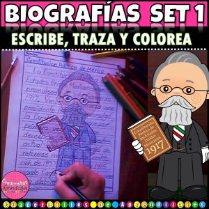 Biografias Historia de Mexico Cuadernillos de Aprendizajes